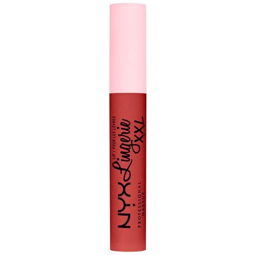 NYX Professional Makeup Lip Lingerie Xxl Matte Liquid Lipstick Κραγιον που Διαμορφώνει τα Χείλη και Τονίζει το Σχήμα τους 4ml - Warm Up 